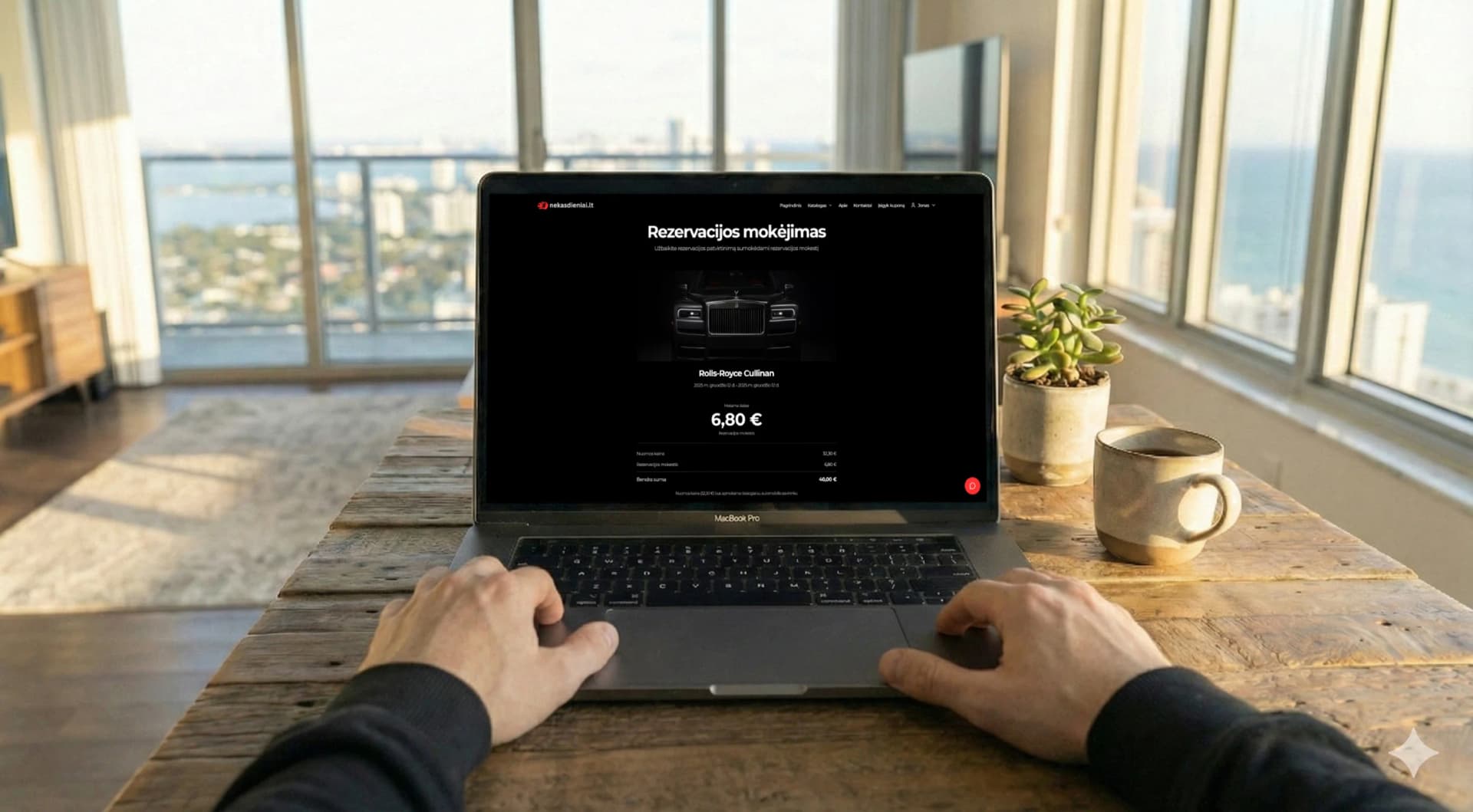 Rezervuokite norimą automobilį
