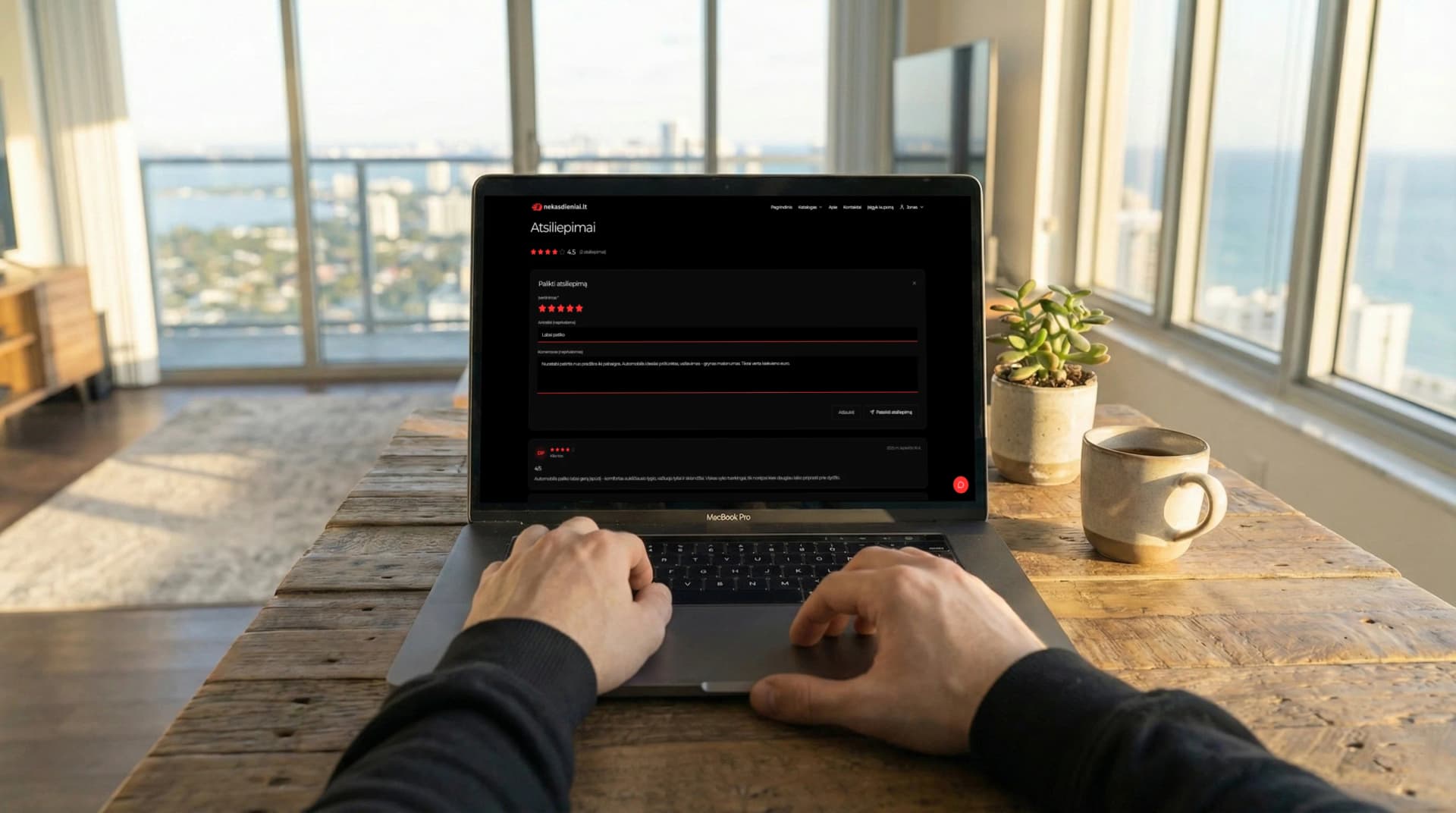 Įvertinkite automobilį